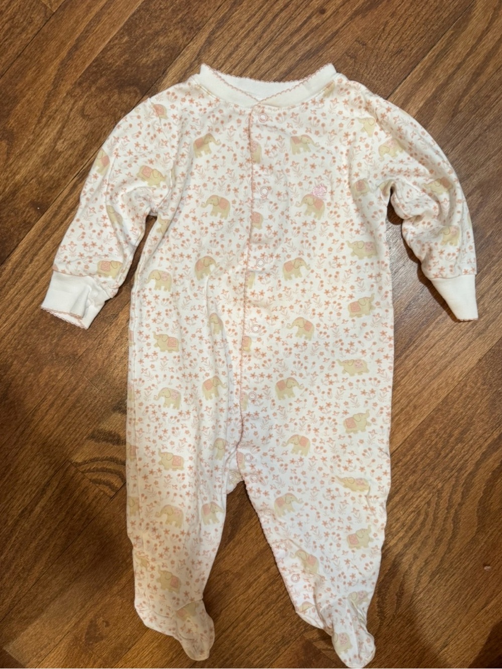 Babycottons pajama footie - gently used